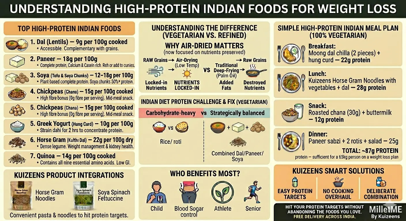 Top High-Protein Indian Foods for Weight Loss