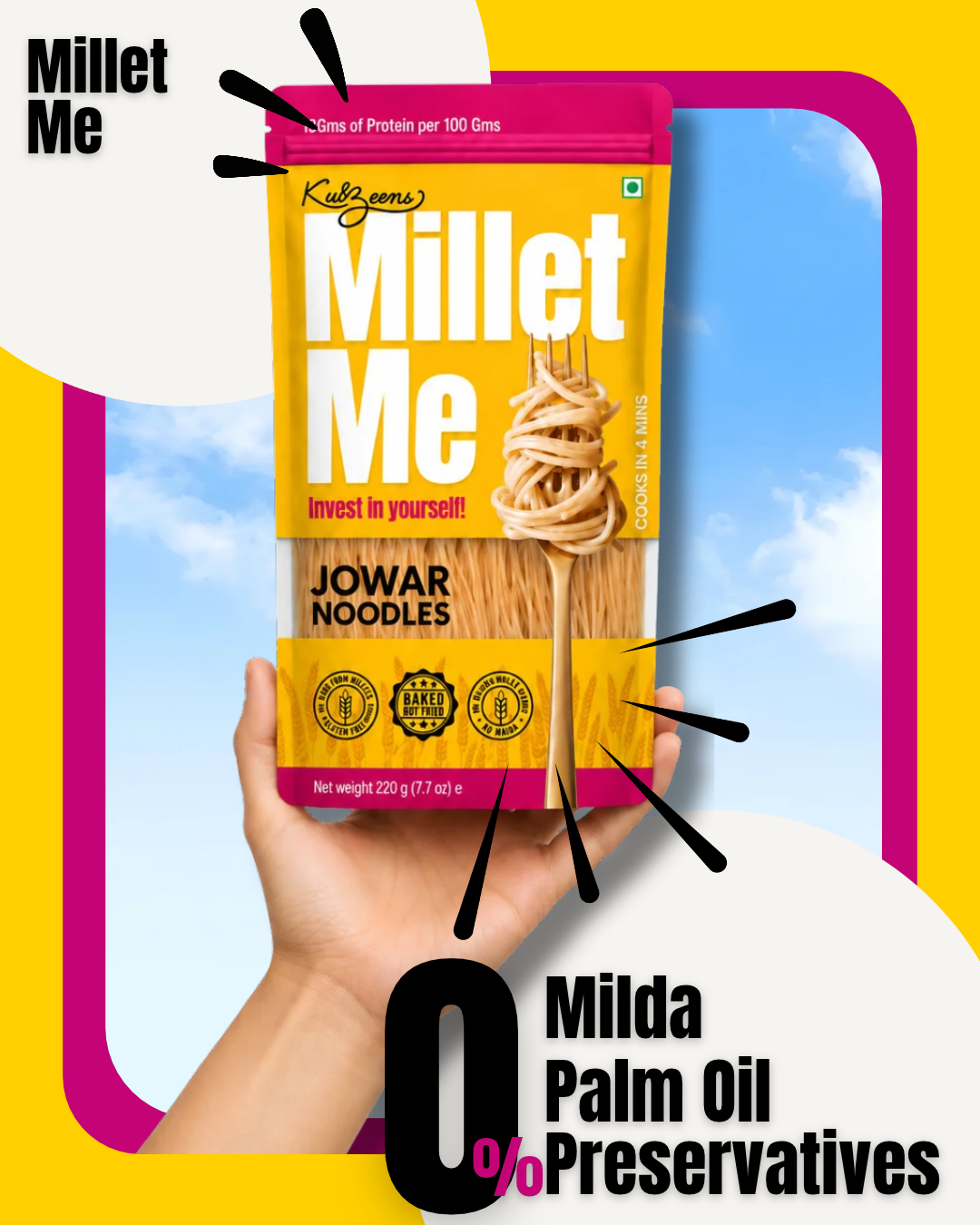 Blog title Millet Me