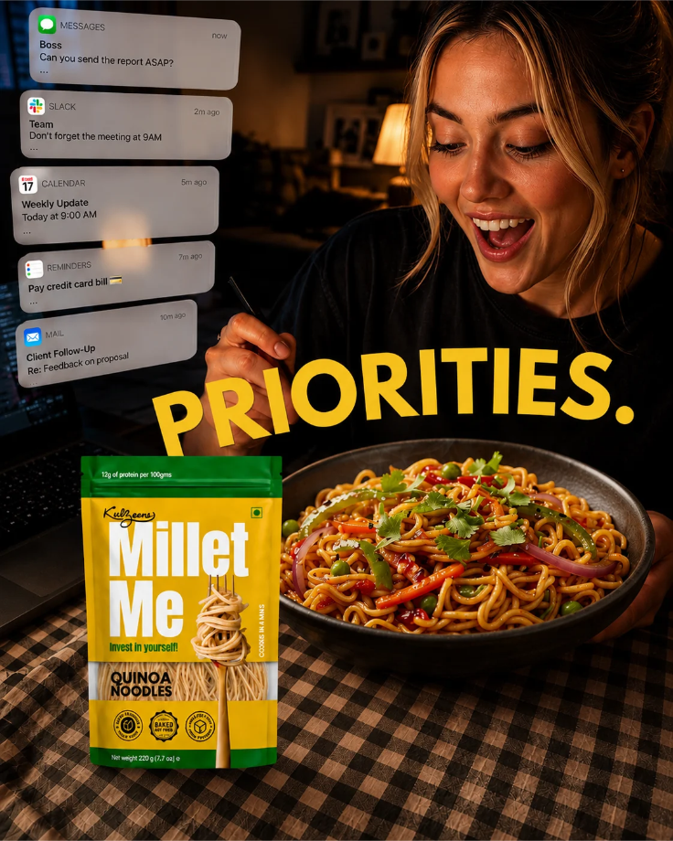 Blog title Millet Me
