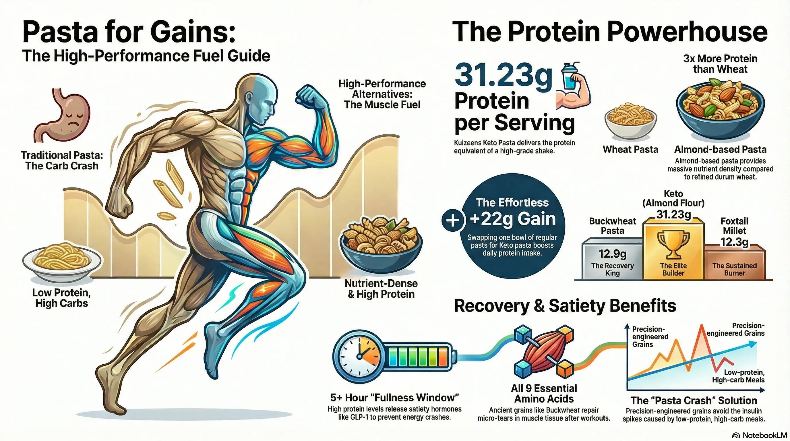 The Protein Hack: How to get 31g of Protein in a Single Bowl of Pasta?