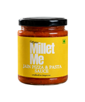 Jain Pizza Pasta Sauce | No Onion No Garlic Millet Me
