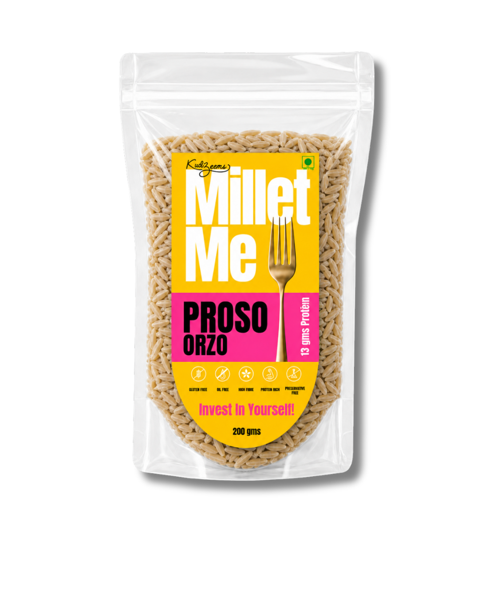 Proso Orzo/ Rice | Healthy Gluten-Free Millet Rice Alternative | Millet Me Millet Me