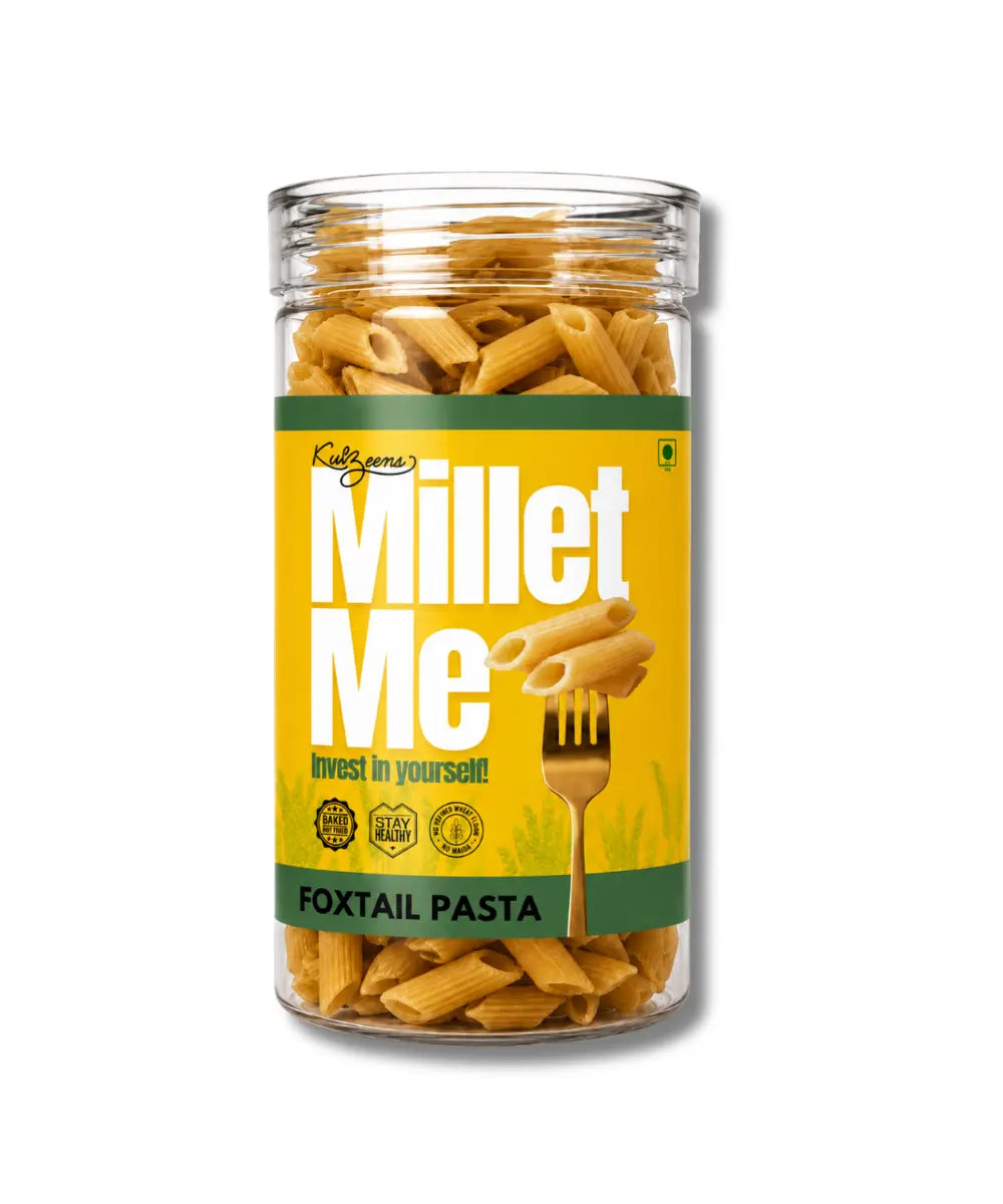 Foxtail Millet Pasta | Low GI & Diabetic Friendly Kuizeens