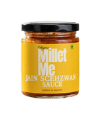 Jain Schezwan Sauce | Spicy & No Onion Garlic Millet Me