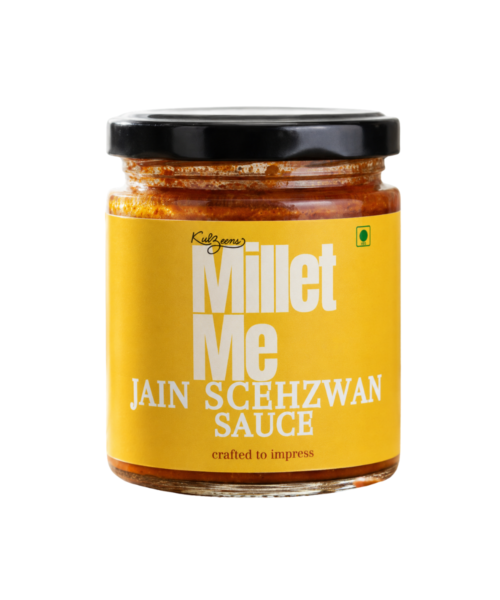 Jain Schezwan Sauce | Spicy & No Onion Garlic Millet Me