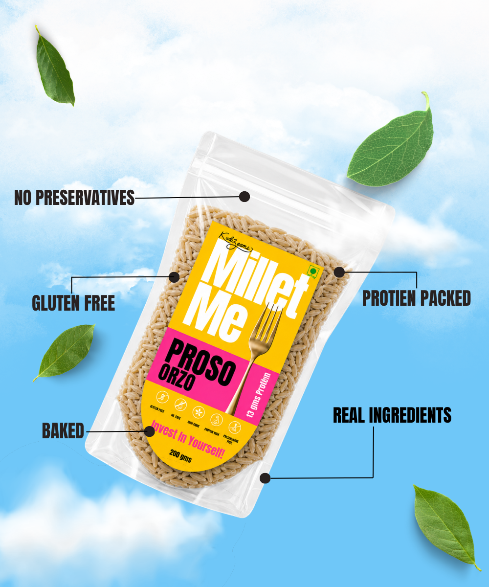 Proso Orzo/ Rice | Healthy Gluten-Free Millet Rice Alternative | Millet Me Millet Me