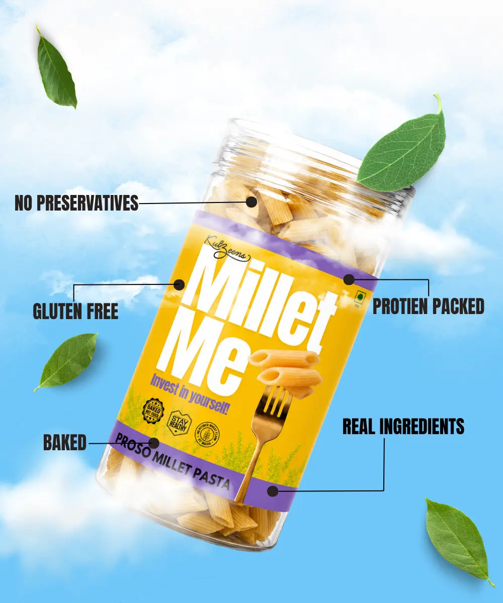 Proso Millet Pasta | High Protein & Easy to Digest Kuizeens