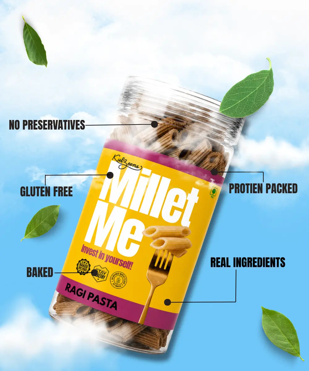 Ragi Pasta | Calcium Rich & Maida-Free Kuizeens