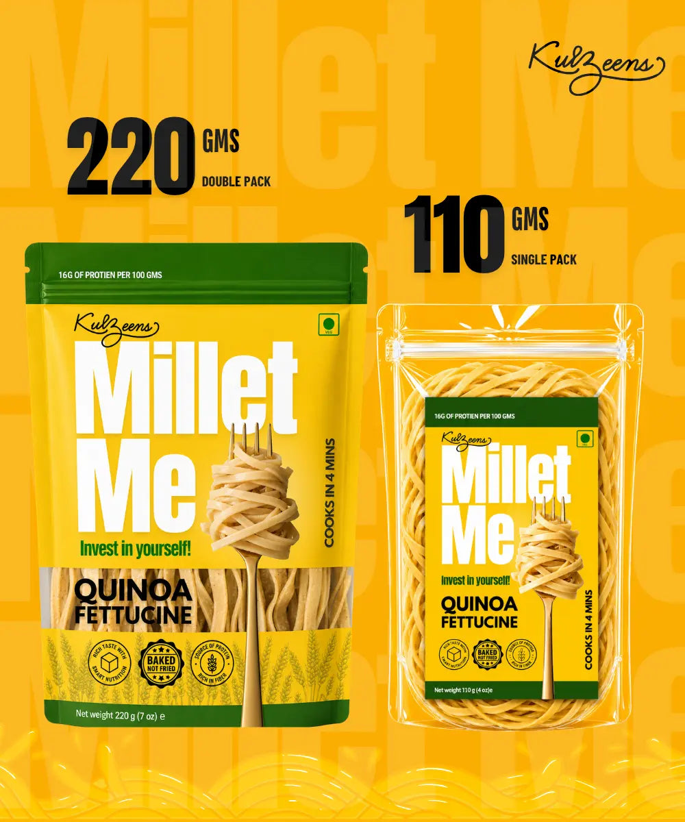Quinoa Fettuccine | High Protein & Gluten-Free Kuizeens