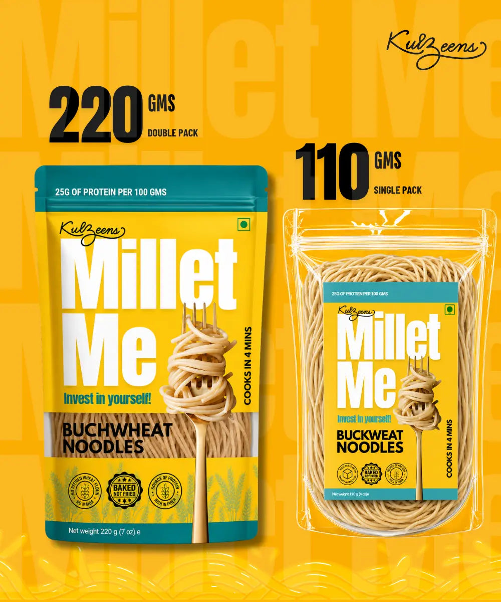 Buckwheat Noodles | 100% Gluten-Free & Fasting Friendly Kuizeens