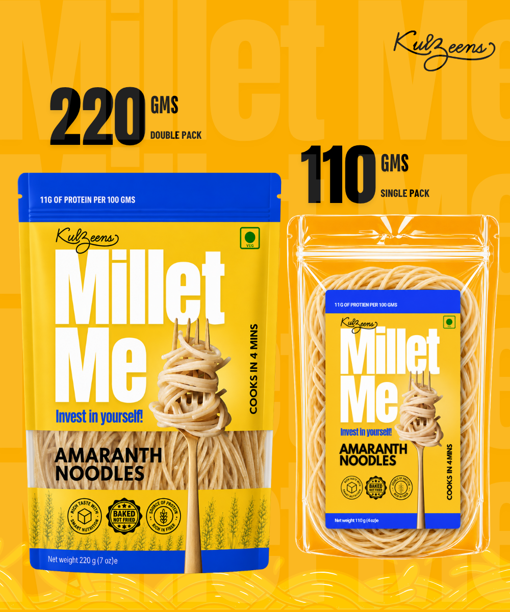 Amaranth Noodles | Calcium Rich & Fasting Friendly Kuizeens