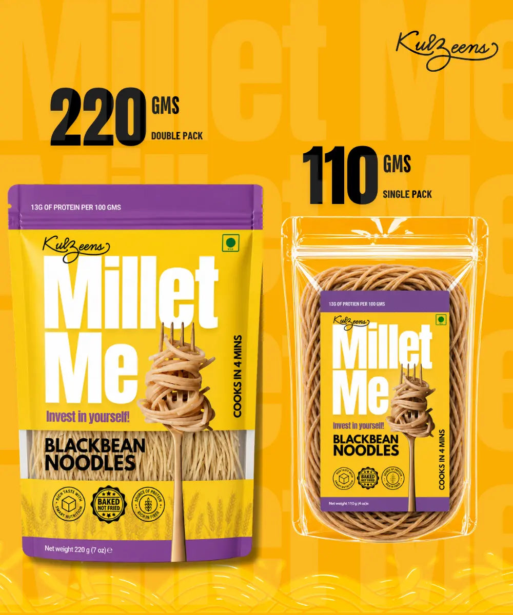 Black Bean Noodles | Exotic High Protein & Keto Style Kuizeens