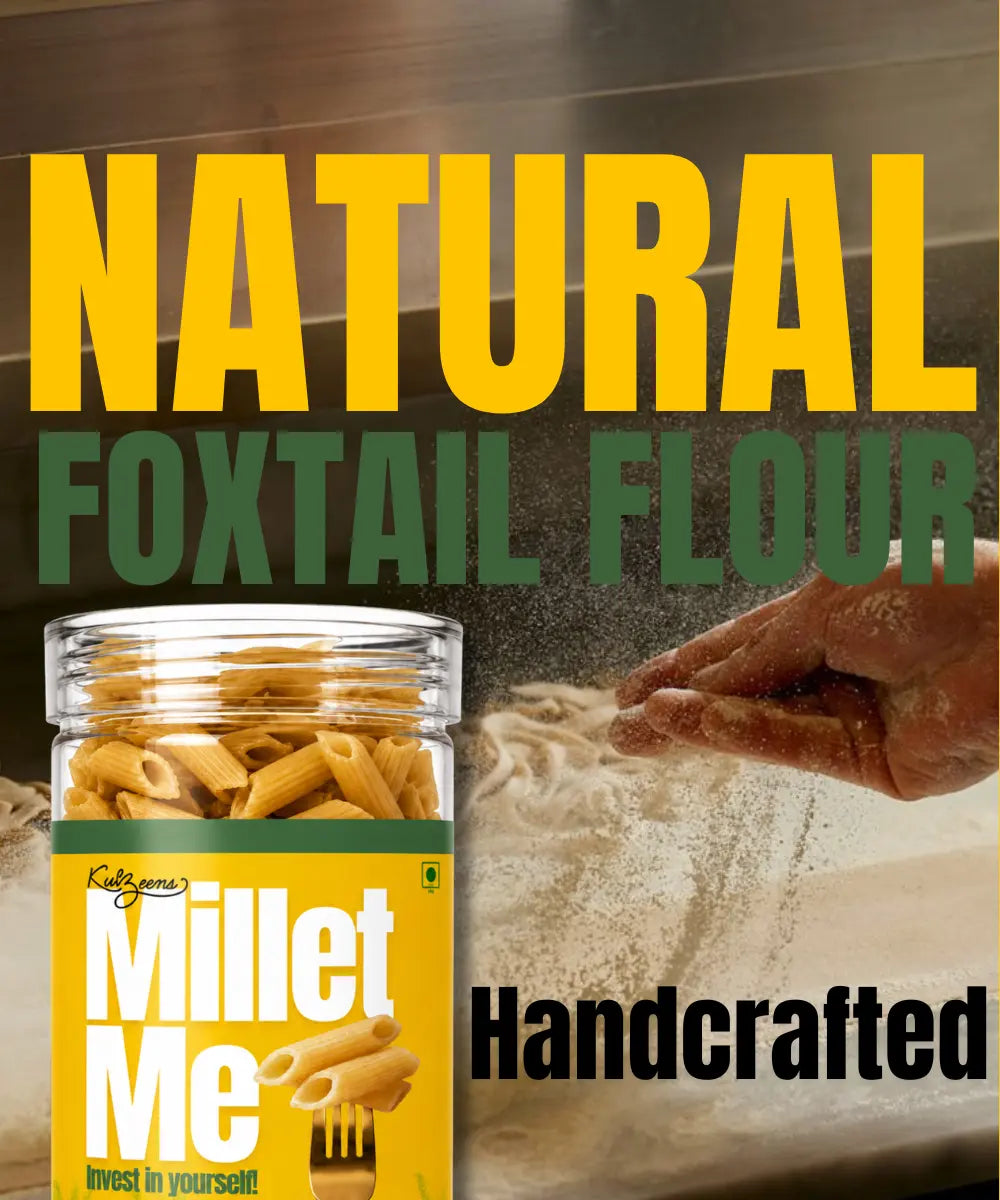 Foxtail Millet Pasta | Low GI & Diabetic Friendly Kuizeens