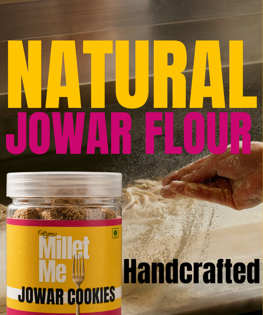 Jowar Cookies | Gluten-Free & Fiber Rich Millet Me