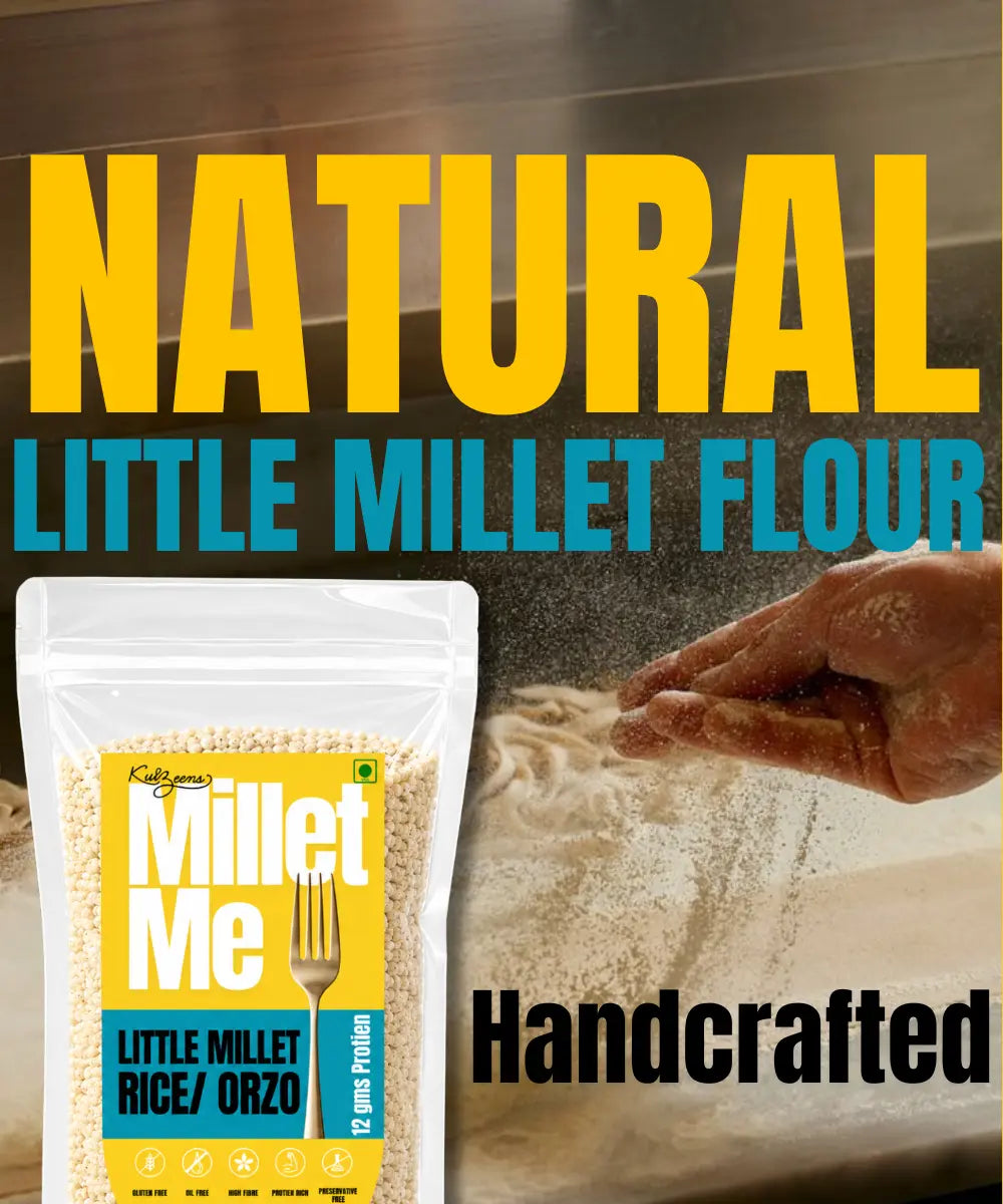 Little Millet Orzo | Gluten-Free Healthy Millet Pasta Alternative Kuizeens