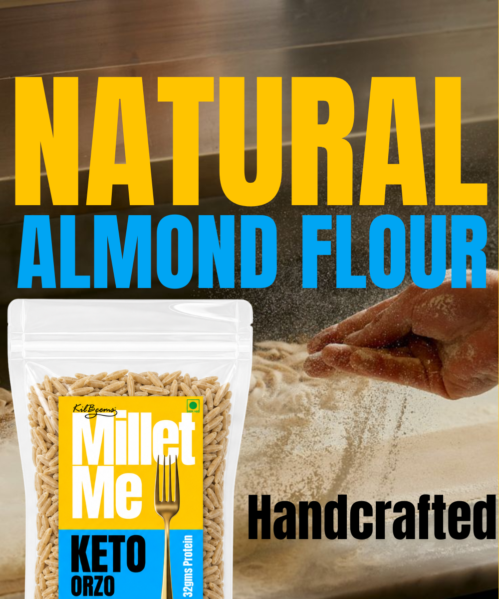 Keto Orzo/ Rice | High-Protein Low-Carb Healthy Pasta Alternative Millet Me