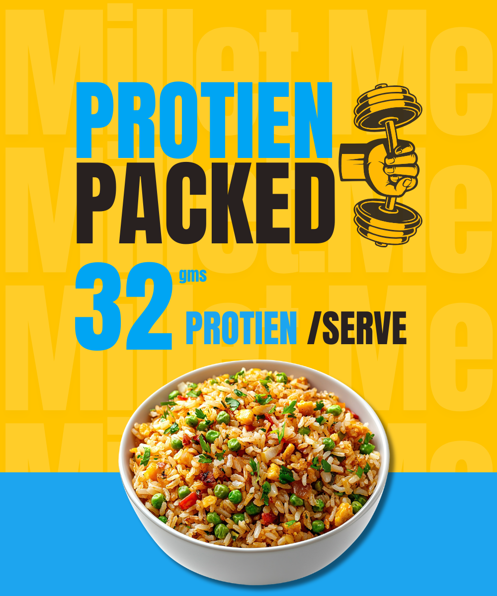 Keto Orzo/ Rice | High-Protein Low-Carb Healthy Pasta Alternative Millet Me