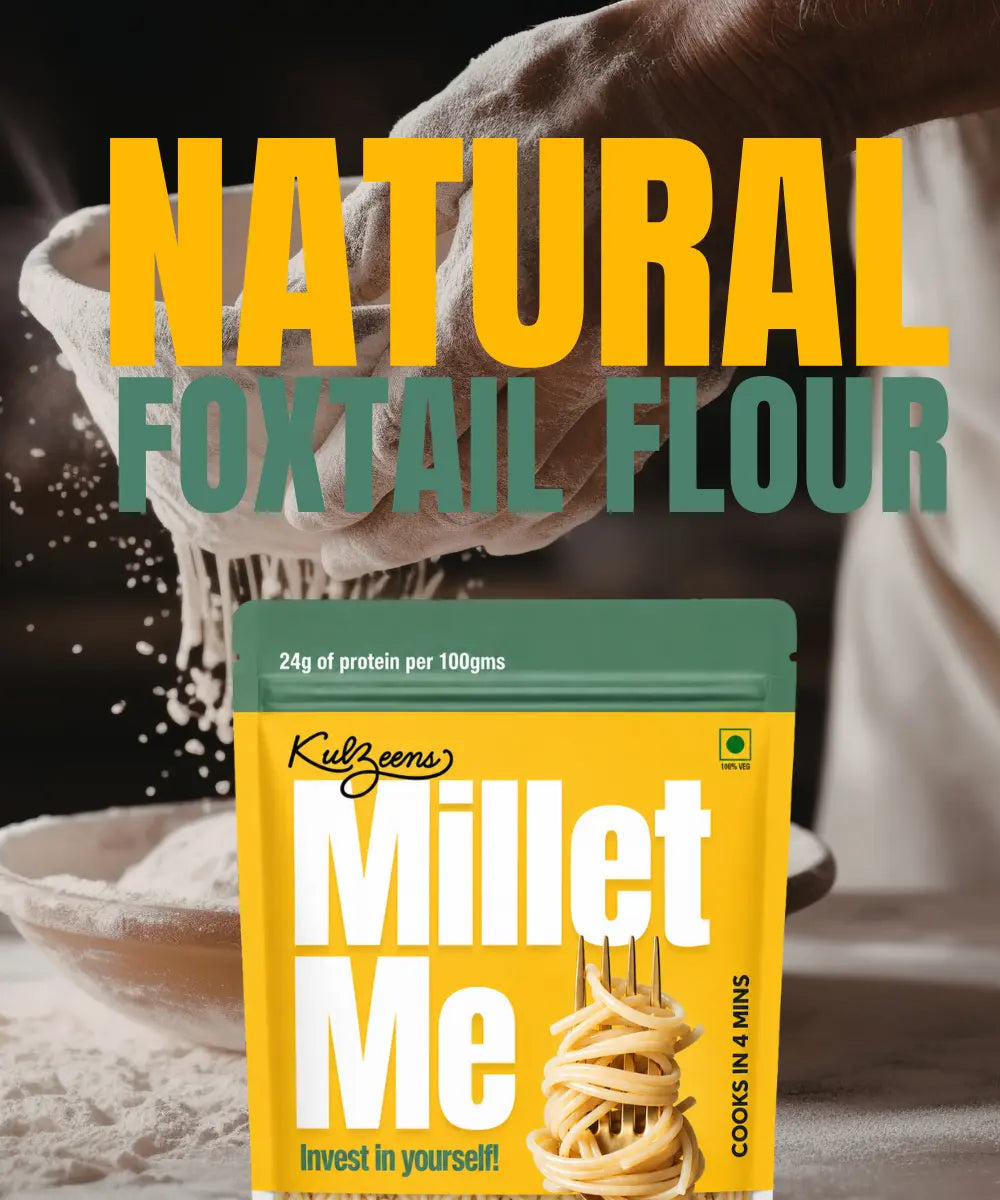 Foxtail Millet Noodles | Low GI & Diabetic Friendly Kuizeens