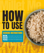 Little Millet Orzo | Gluten-Free Healthy Millet Pasta Alternative Kuizeens