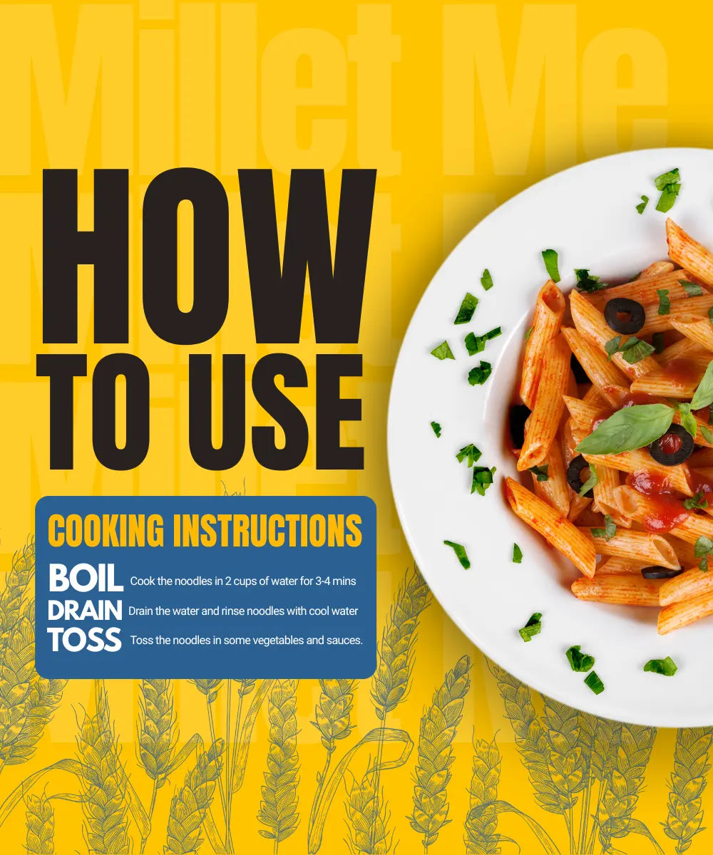 Kodo Millet Pasta | Weight Management & Diabetic Friendly Kuizeens