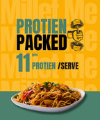 Soya Spinach Fettuccine | High Protein & Iron Rich Kuizeens