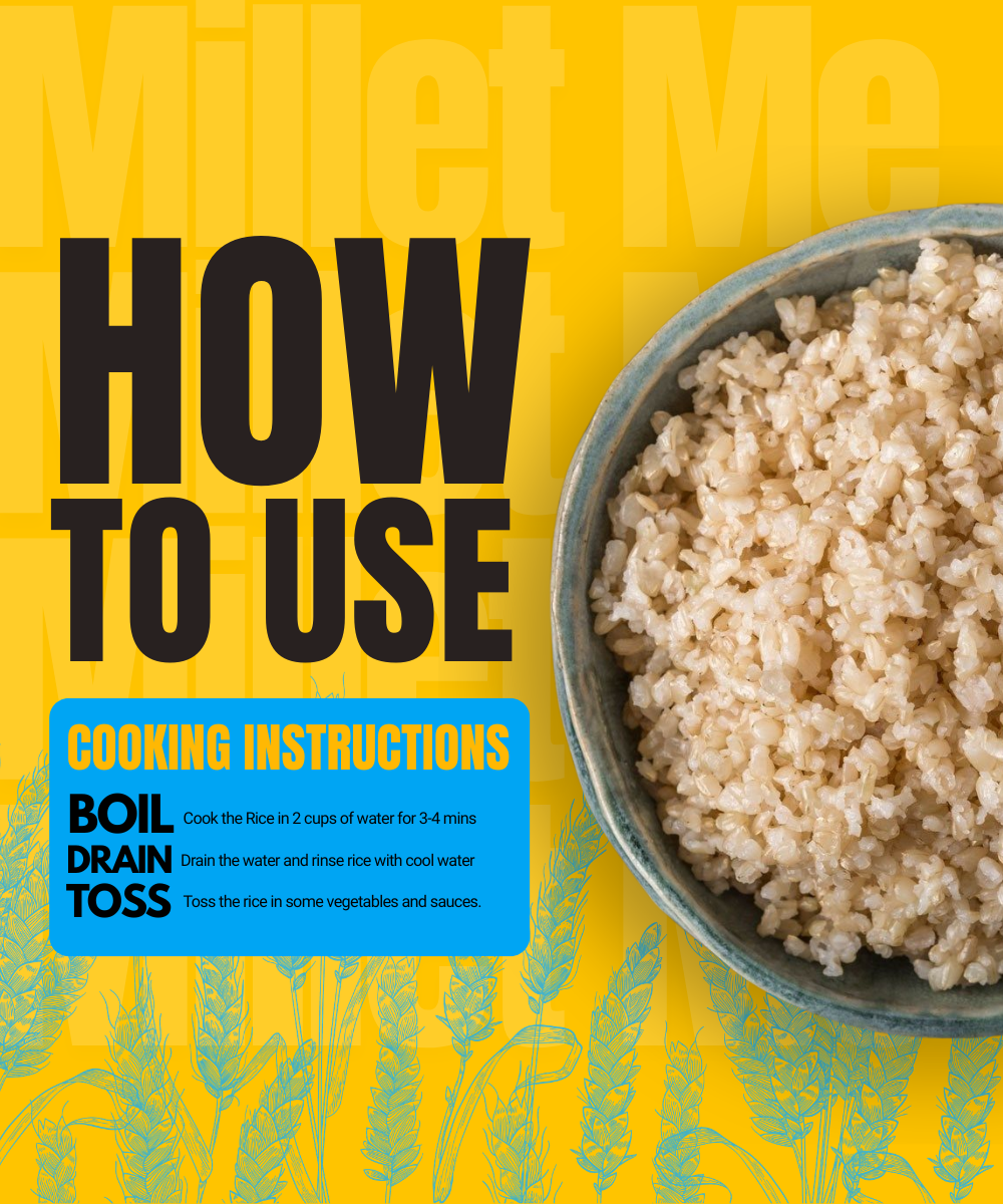 Keto Orzo/ Rice | High-Protein Low-Carb Healthy Pasta Alternative Millet Me