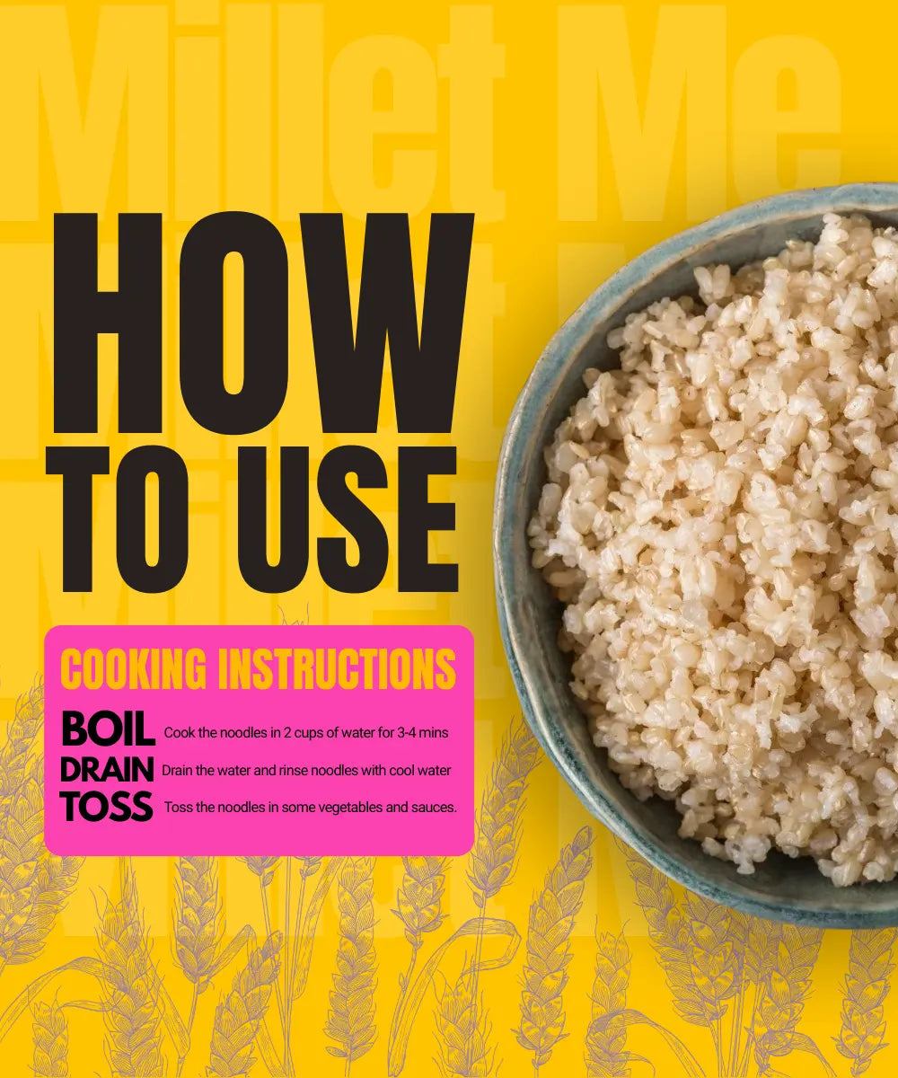 Proso Orzo/ Rice | Healthy Gluten-Free Millet Rice Alternative | Millet Me Kuizeens