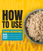 Little Millet Orzo | Gluten-Free Healthy Millet Pasta Alternative Millet Me