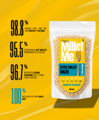 Little Millet Orzo | Gluten-Free Healthy Millet Pasta Alternative Millet Me