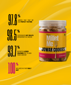 Jowar Cookies | Gluten-Free & Fiber Rich Millet Me