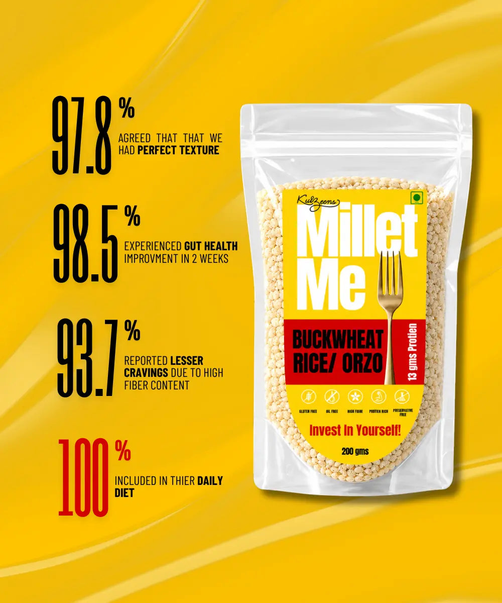 Buckwheat Orzo – Gluten-Free High-Fiber Healthy Pasta Alternative Kuizeens