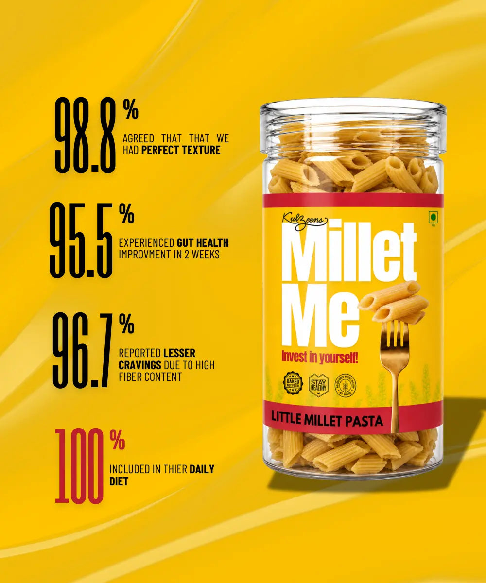 Little Millet Pasta | Easy to Digest & Gut Friendly | Light Dinner Kuizeens