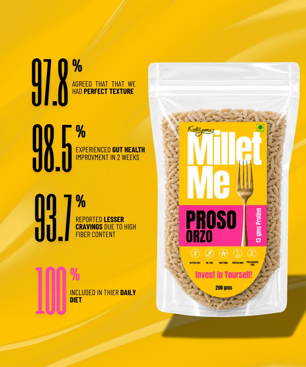 Proso Orzo/ Rice | Healthy Gluten-Free Millet Rice Alternative | Millet Me Millet Me