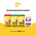 Millet Me noodle discovery bundle four different millet noodle varieties