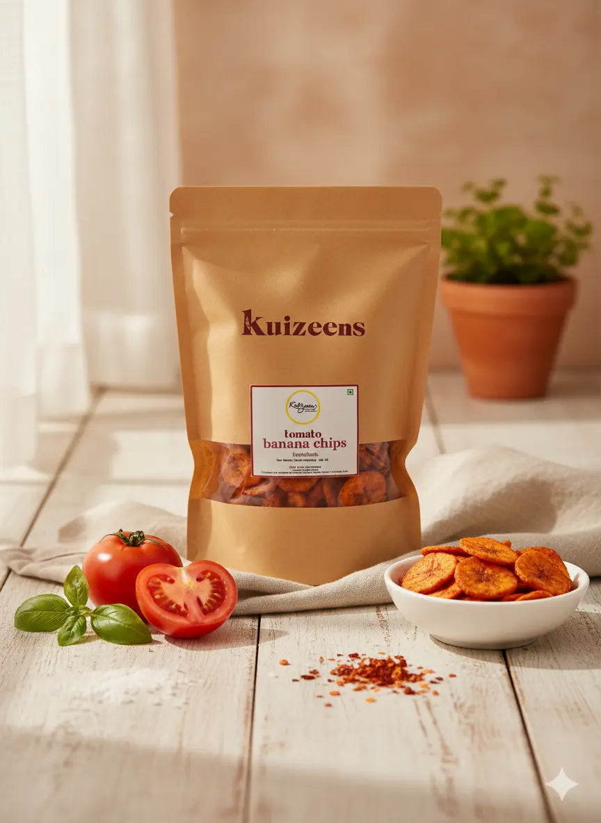 Tomato banana chips Kuizeens