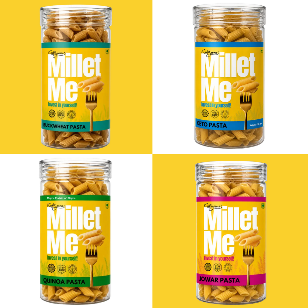 Pasta Discovery Bundle | Try All Healthy Millet Pastas | Gluten-Free Millet Me