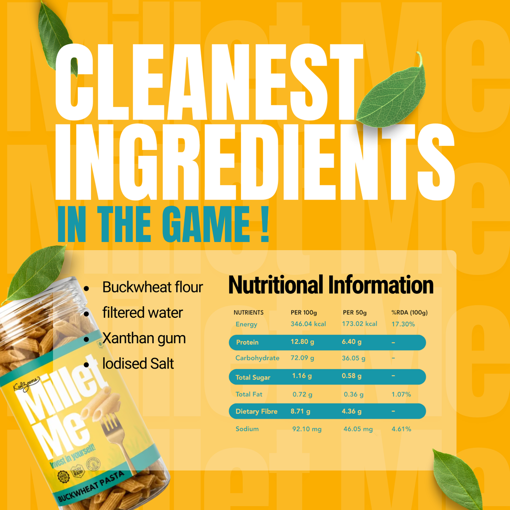 Pasta Discovery Bundle | Try All Healthy Millet Pastas | Gluten-Free Millet Me