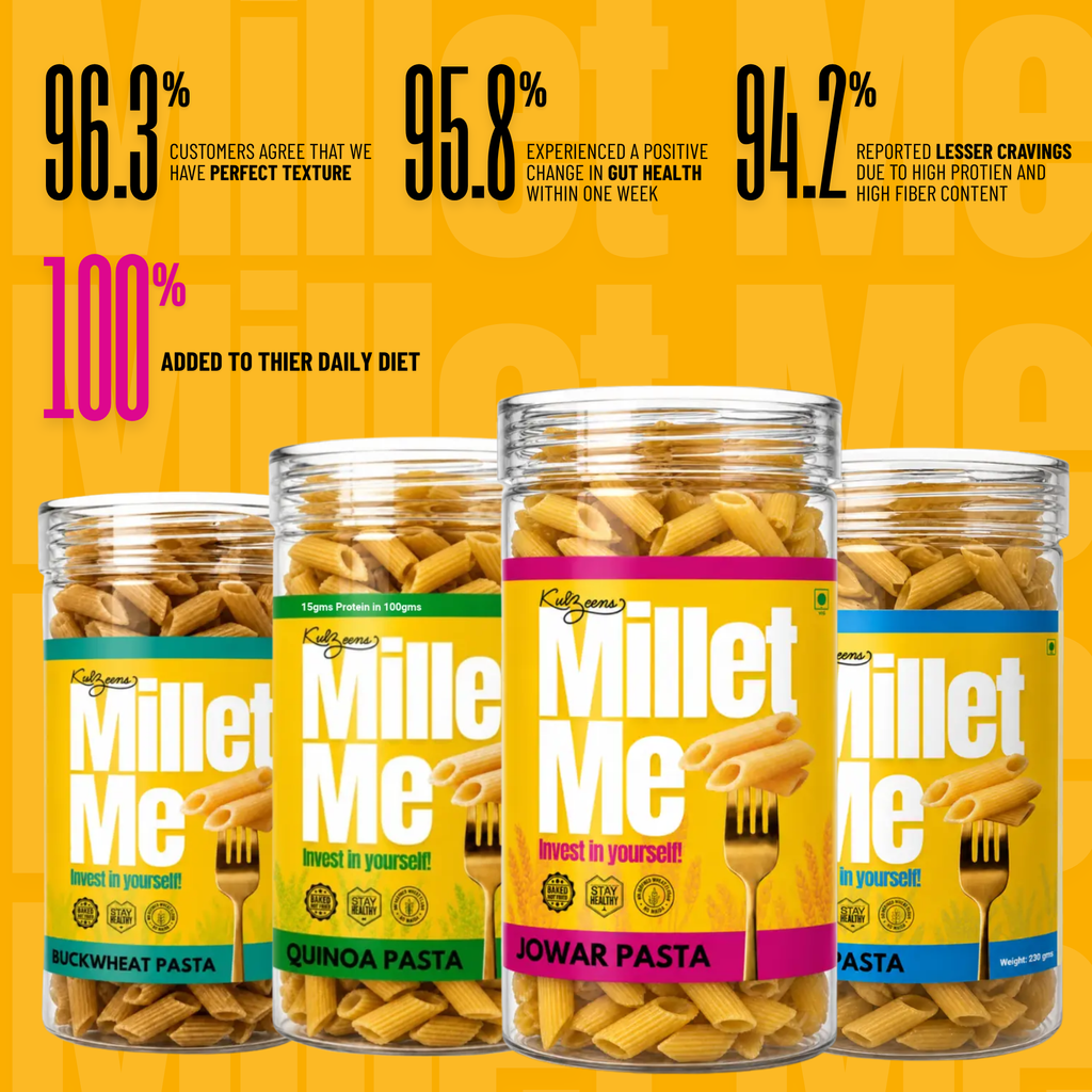 Pasta Discovery Bundle | Try All Healthy Millet Pastas | Gluten-Free Millet Me