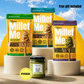 The Clean Counter Edit | Quinoa, Buckwheat, Spinach Fettuccine + Pesto Millet Me