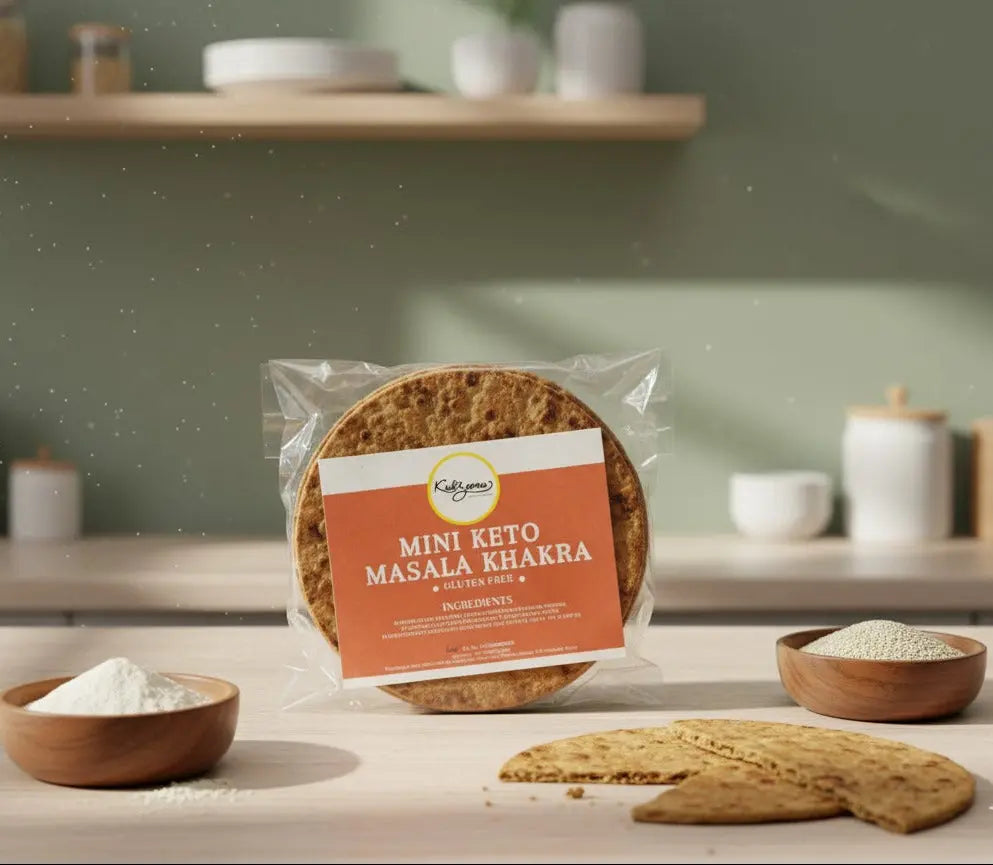 Mini Keto Masala Khakhra Kuizeens