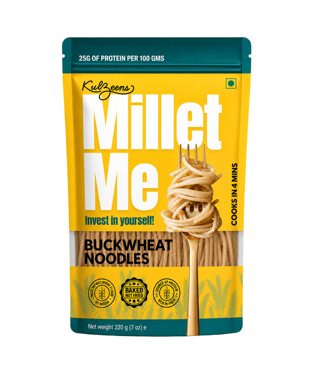 Buckwheat Noodles | 100% Gluten-Free & Fasting Friendly Millet Me