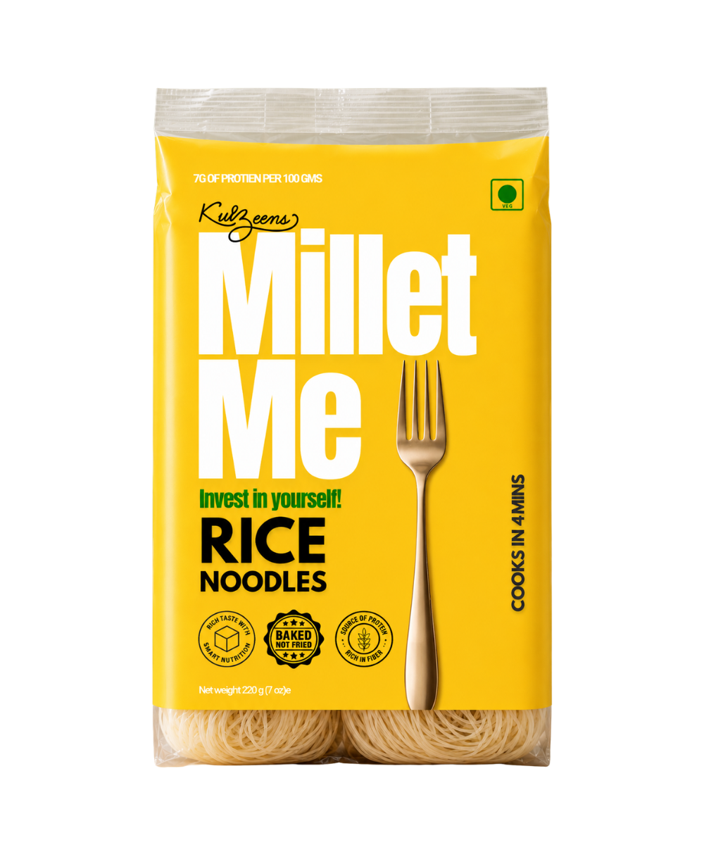 Rice Noodles | Gluten-Free Asian Style & Pad Thai Ready Millet Me