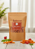 Tomato Soya Sticks tangy roasted healthy snacks for kids india
